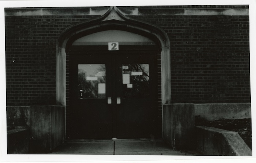 a picture of door 2 of Urbana High School.